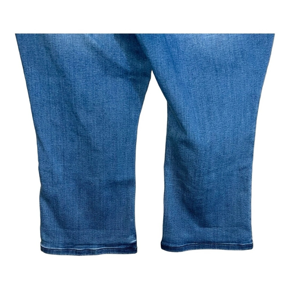 Lane Bryant Jeans Women’s Size 14 35x21 Blue Signature Fit Mid-Rise Pedal Crop - Picture 9 of 9